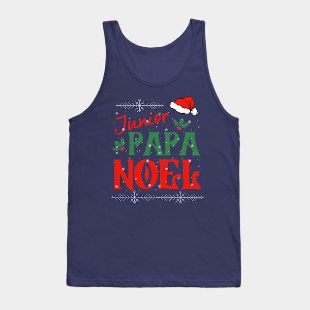 Papa Noel Junior Christmas Family Tank Top by stressless